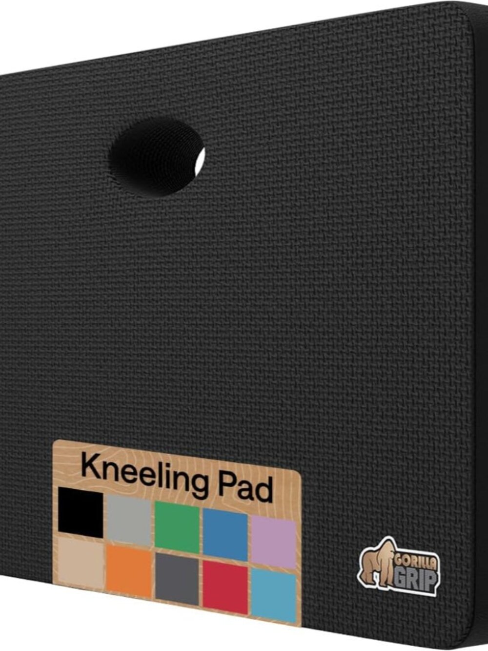 Extra Thick Foam Kneeling Pad for Gardening, 17.5x11 Black